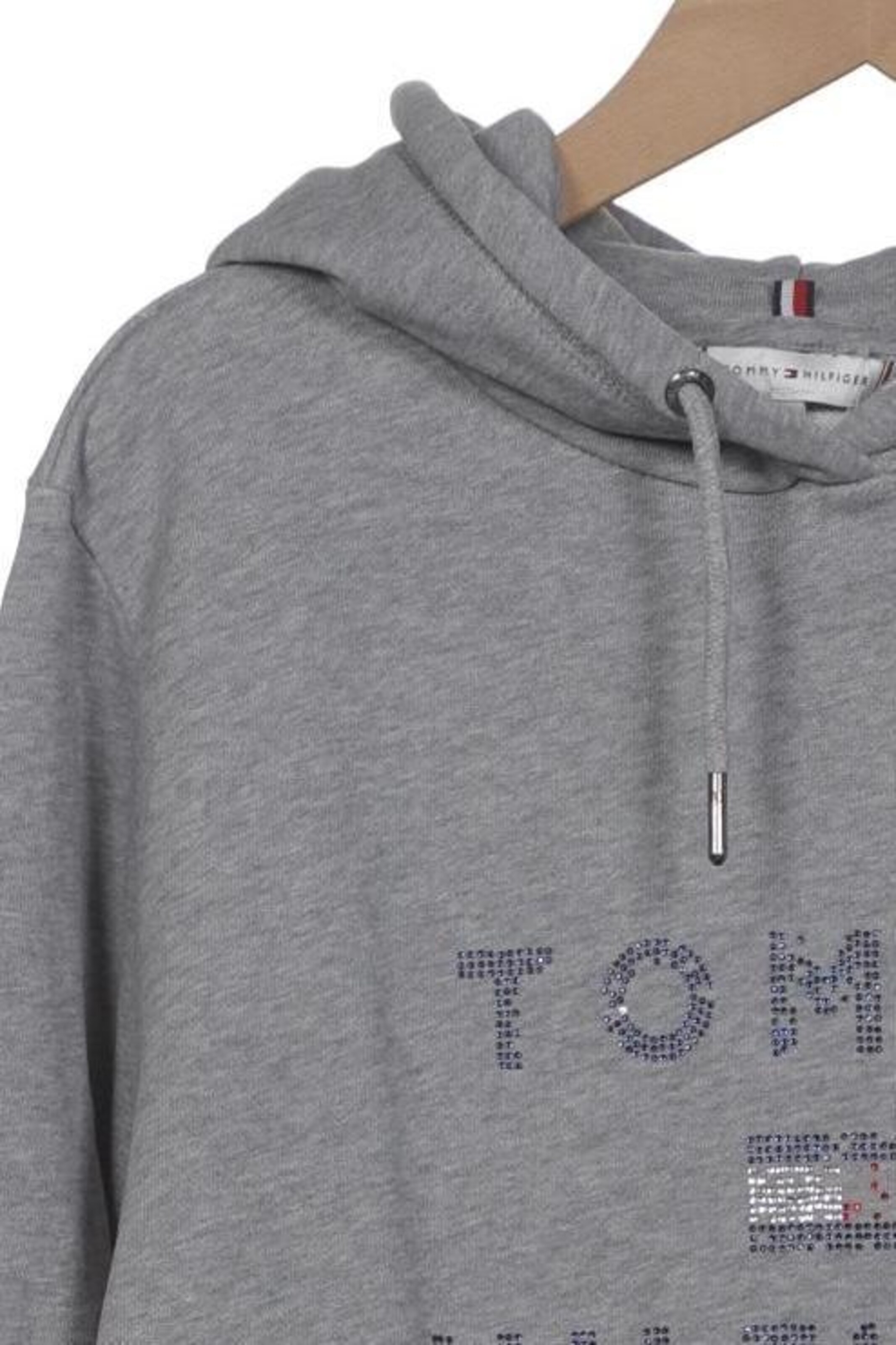 TOMMY HILFIGER Kapuzenpullover M in Grau