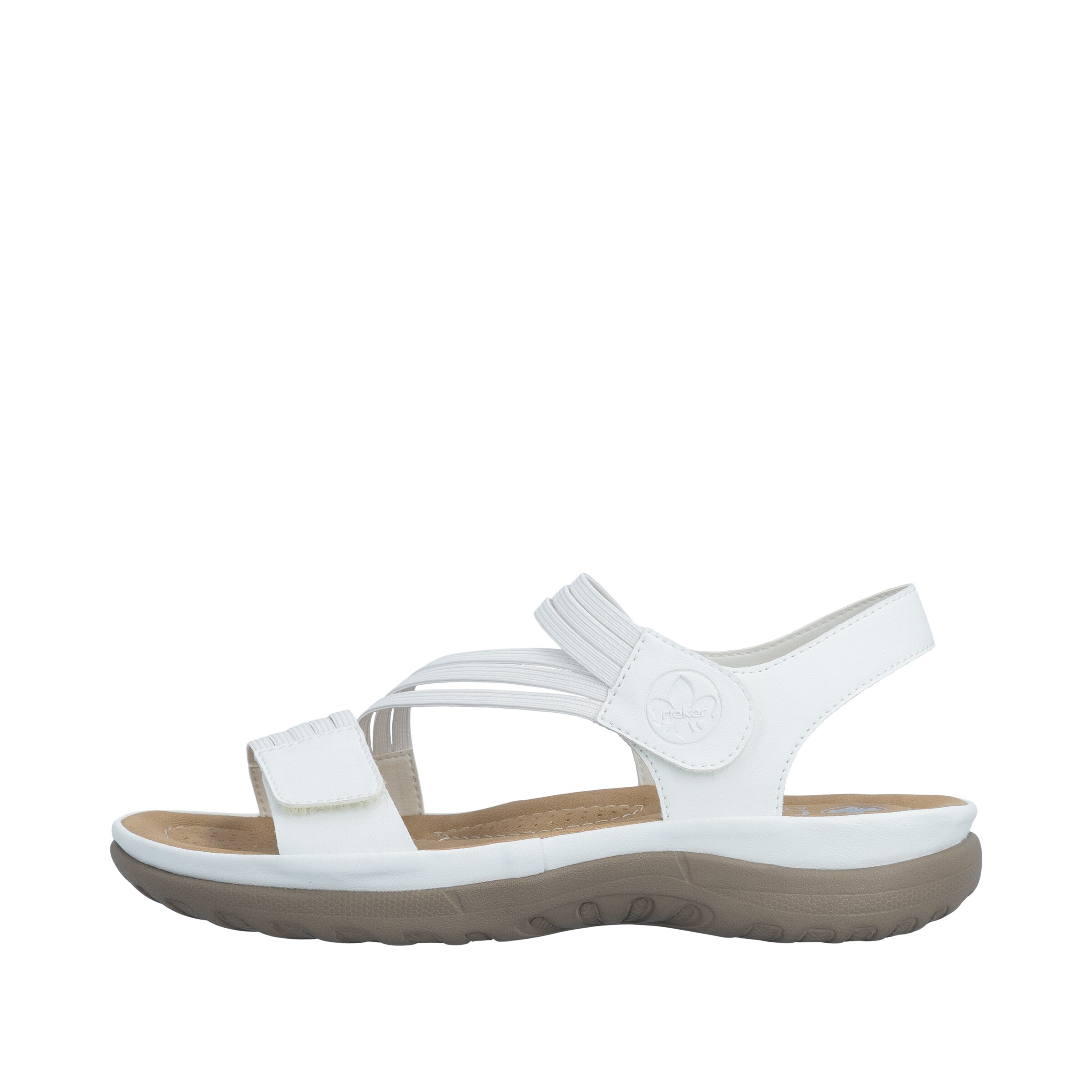 Rieker Sandali | bela barva