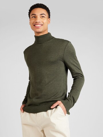 BLEND Sweater in Green: front