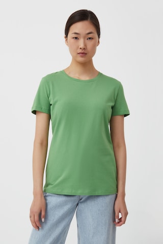 Finn Flare Shirt 'Basic' in Grün: Vorderseite