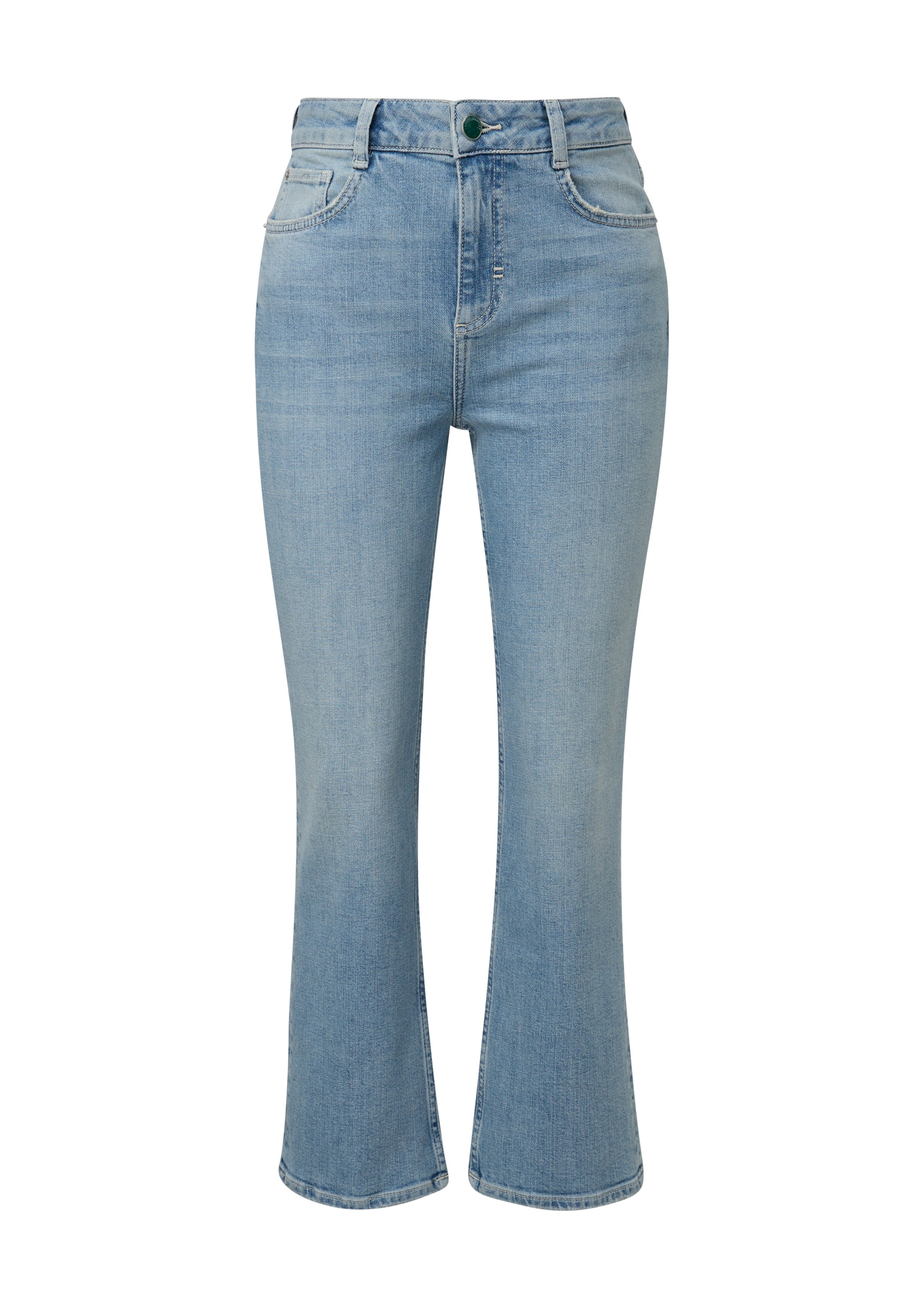 COMMA Flared Jeans in Blue: front