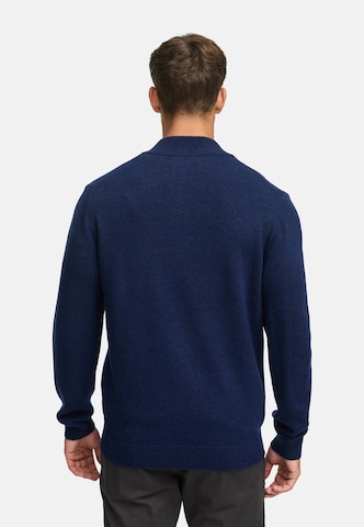 INDICODE JEANS Knit cardigan 'Margous' in Blue