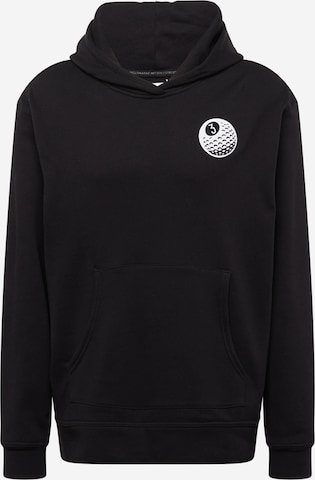 adidas Golf Athletic Sweatshirt in Black: front