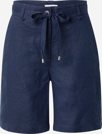 ESPRIT Loosefit Chino in Blauw: voorkant