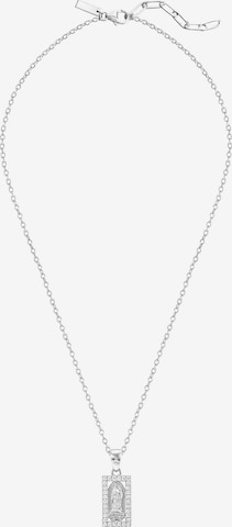 Commen Lines Necklace 'GUADALUPE' in Silver: front
