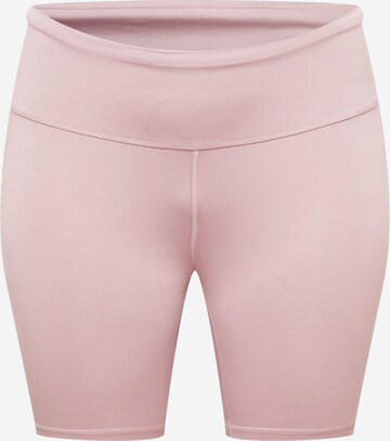 ADIDAS SPORTSWEAR Skinny Sporthose in Lila: predná strana