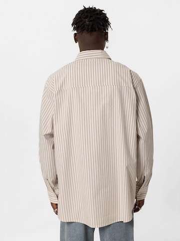 VAMOS CLO Comfort Fit Skjorta 'Everett' i beige