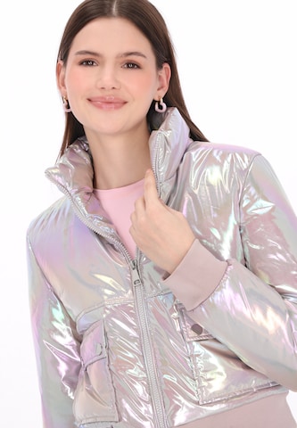 MYMO - Casaco meia-estação em rosa