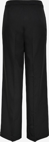 ONLY Wide leg Pleat-Front Pants 'Wendy' in Black