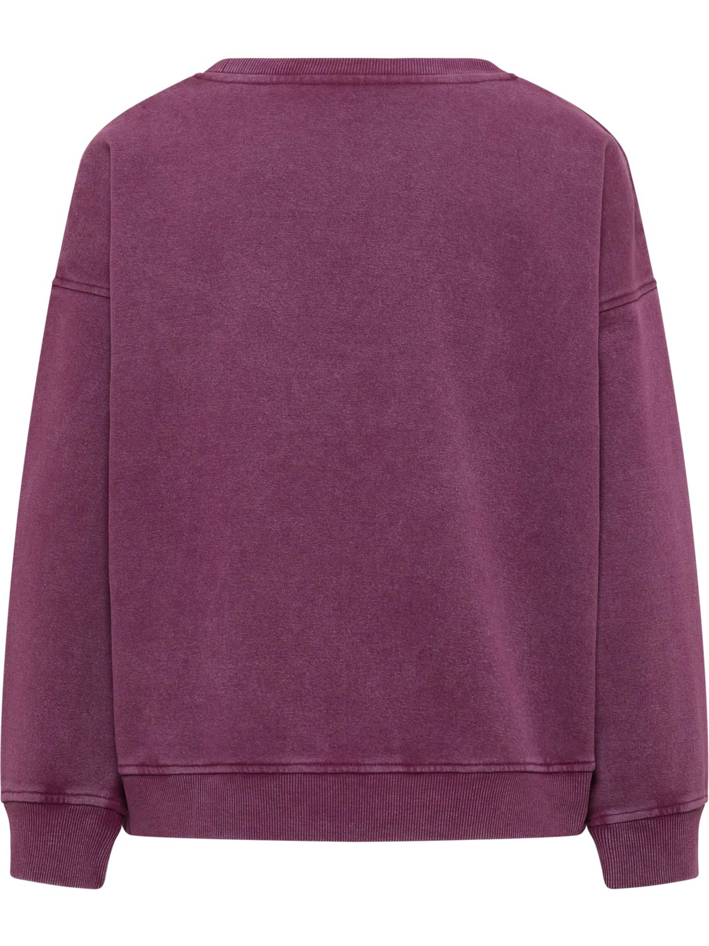 Bruno Banani Sweatshirt 'CARMICHAEL' in Purple