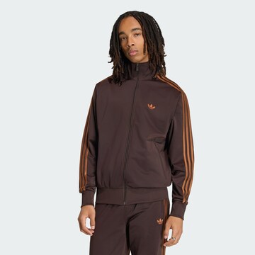 Giacca di felpa 'Firebird' di ADIDAS ORIGINALS in marrone: frontale