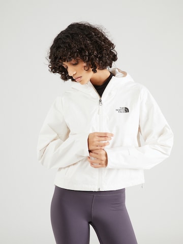 THE NORTH FACE Преходно яке 'QUEST' в бяло: отпред