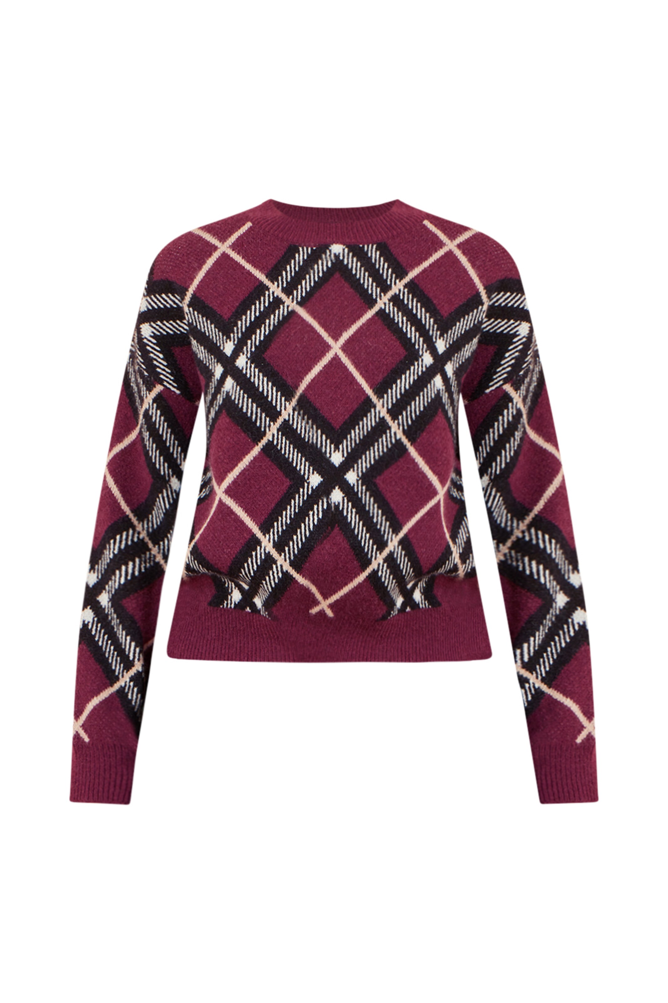 Yumi Pullover in Rot: Vorderseite