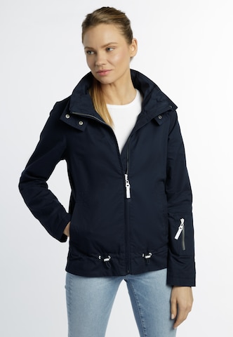 DreiMaster Maritim Between-season jacket in Blue: front