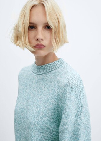 MANGO Sweater 'Dulce' in Blue