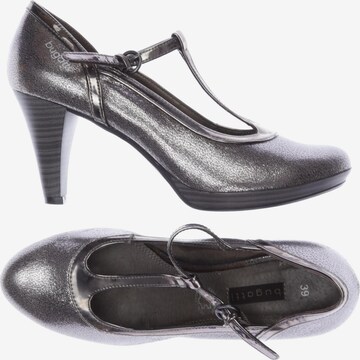 bugatti Pumps 39 in Silber: Vorderseite