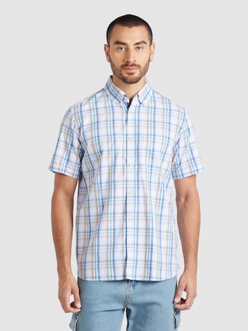 s.Oliver Regular Fit Hemd in Blau: Vorderseite