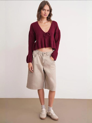 MixRay Pullover 'Pullover'‌‌‌‌ in Rot