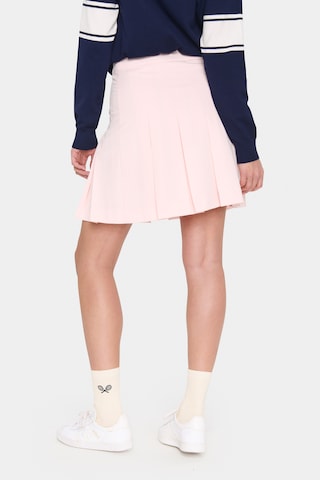 SAINT TROPEZ Nederdel i pink