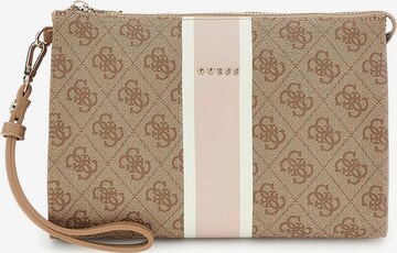 GUESS Clutch in Beige: front