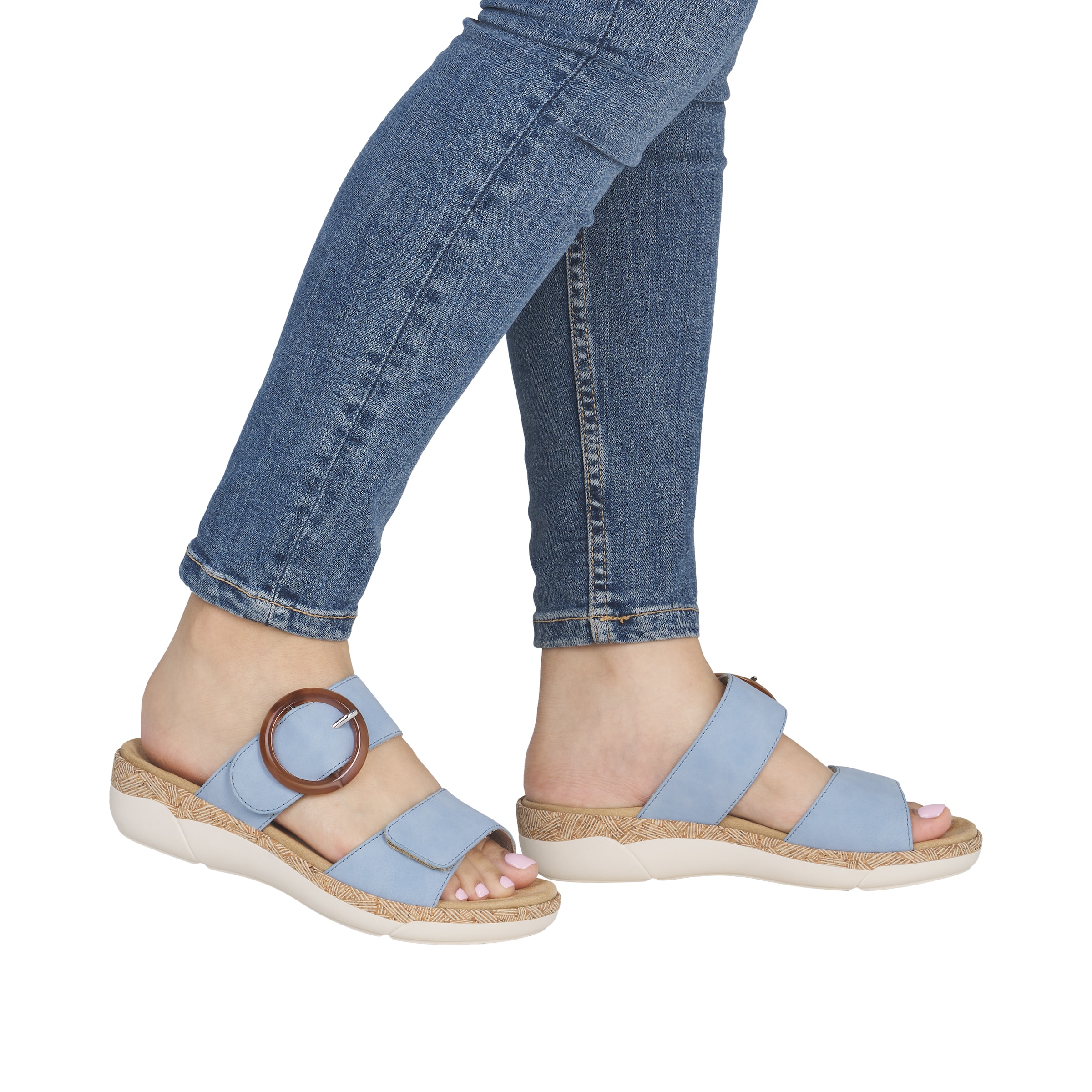 REMONTE Mules 'R6858' in Blue