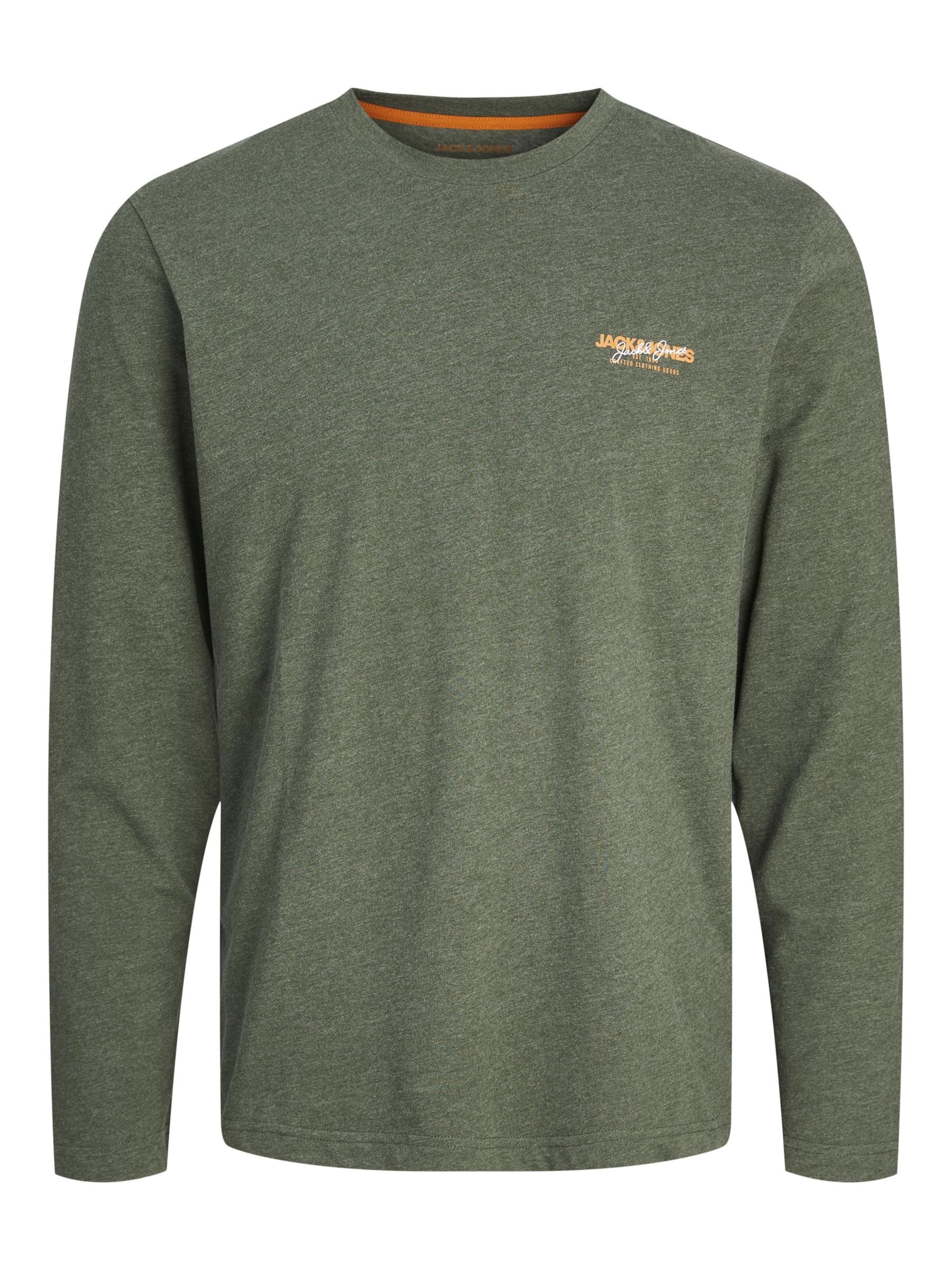 JACK & JONES - Camiseta 'JJALVIS' en verde: frente