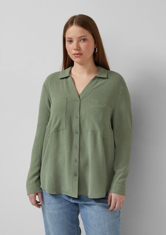 Chemisier QS en vert