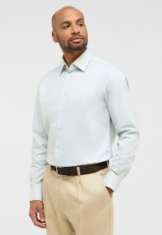 ETERNA Regular fit Business Shirt in Green: front