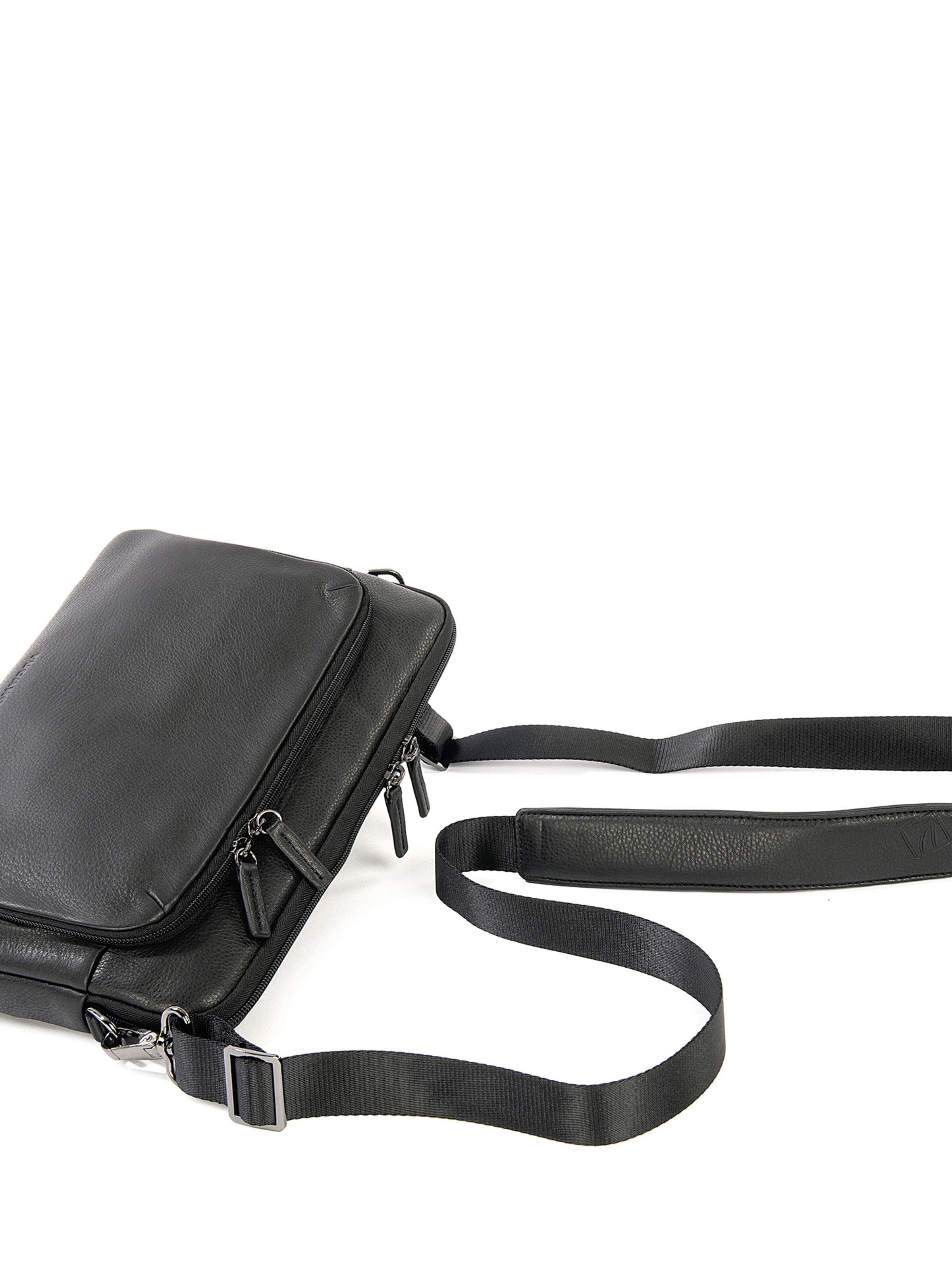 TUCANO Umhängetasche in Schwarz