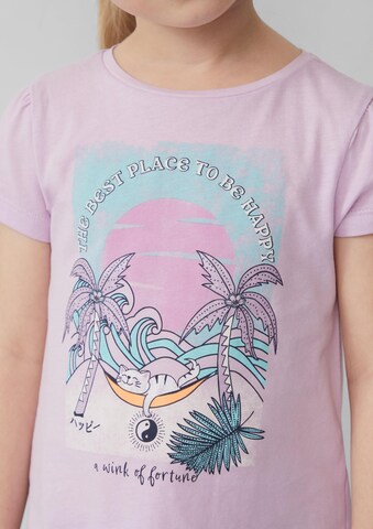 T-Shirt s.Oliver en violet