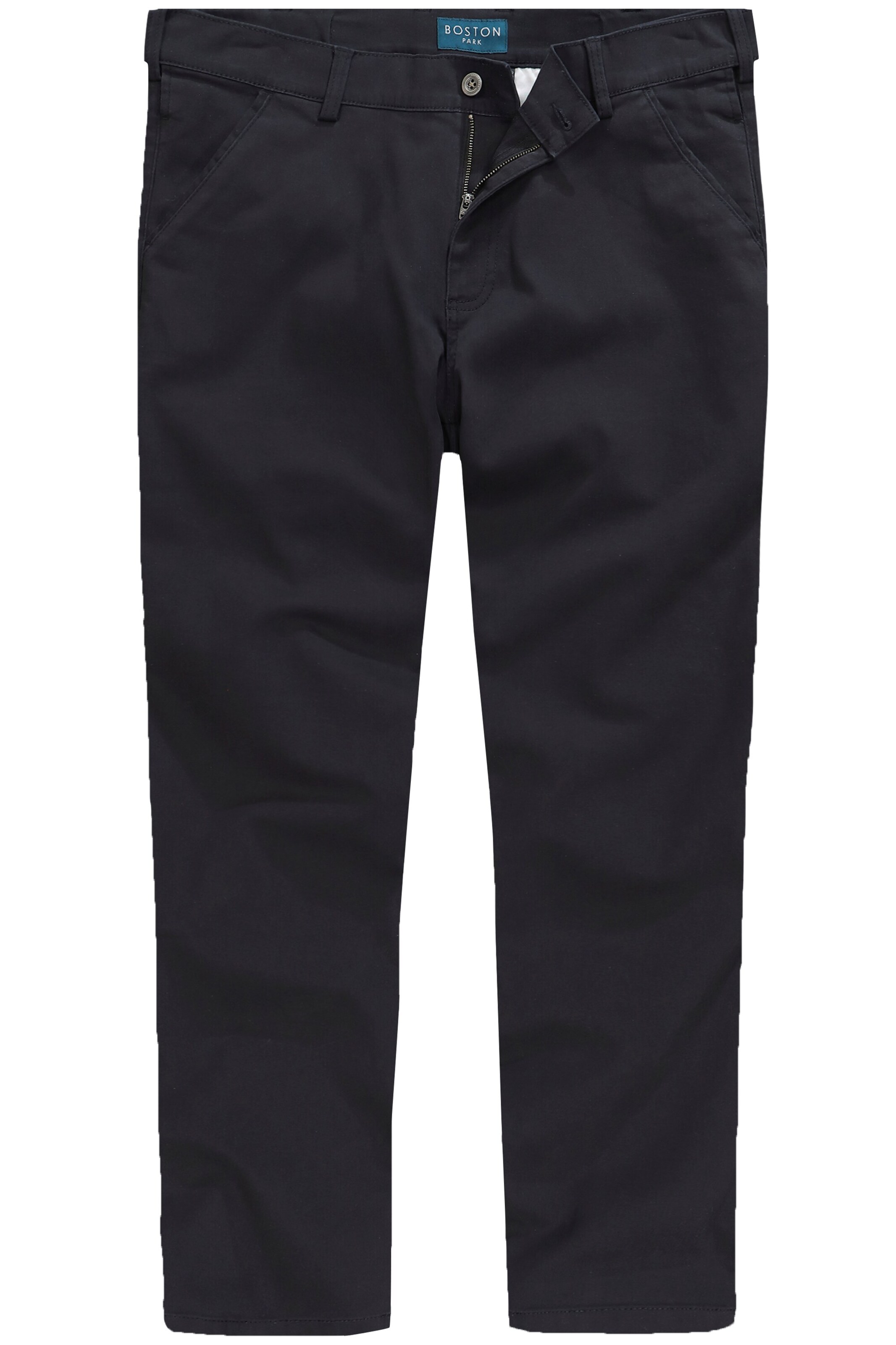 Boston Park Regular Chino in Blauw: voorkant
