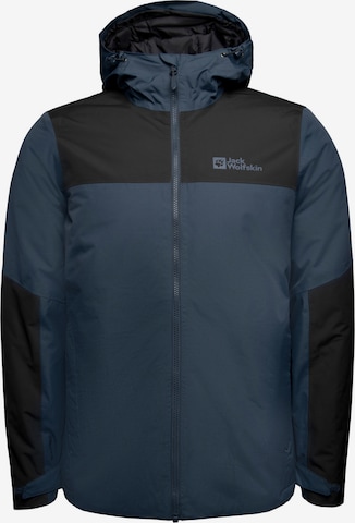 Veste outdoor 'Jasper' JACK WOLFSKIN en bleu : devant