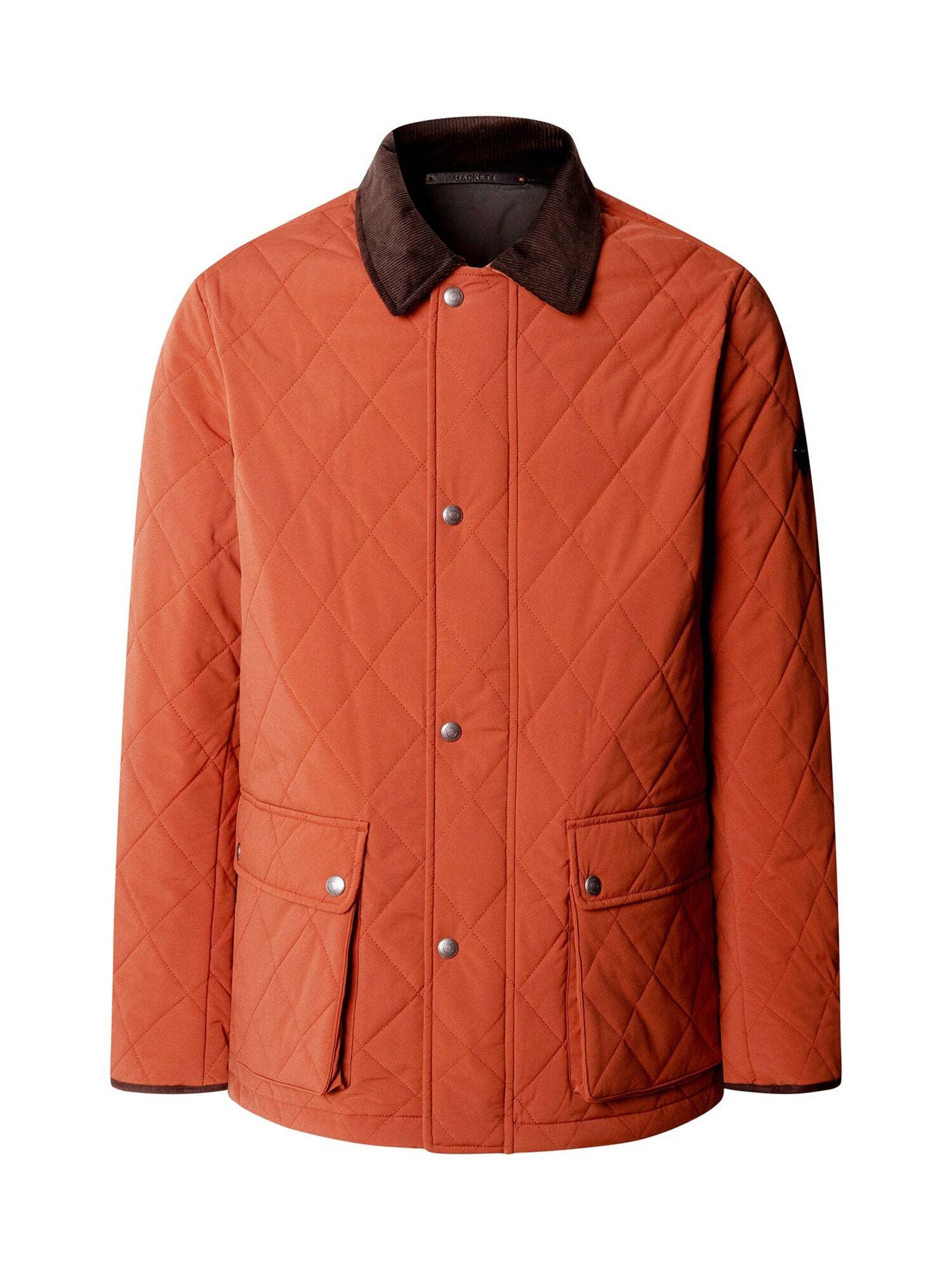 Hackett London Tussenjas in Oranje: voorkant