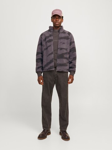 JACK & JONES Fleecetakki 'JCOTerrain' värissä harmaa