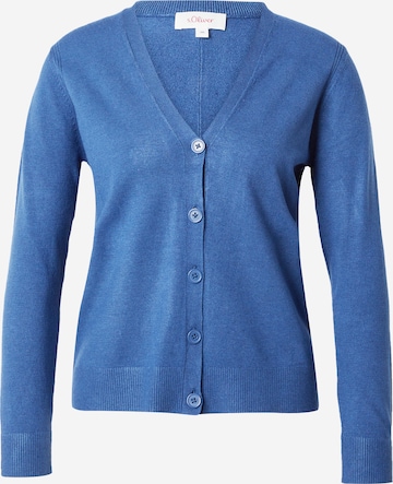 s.Oliver Strickjacke in Blau: predná strana