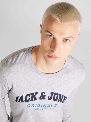 Tricou 'BRAD' de la JACK & JONES pe gri