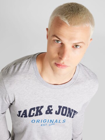 Maglietta 'BRAD' di JACK & JONES in grigio