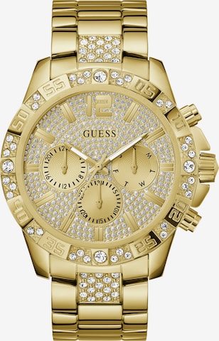 Montre à affichage analogique 'Majestic' GUESS en or : devant