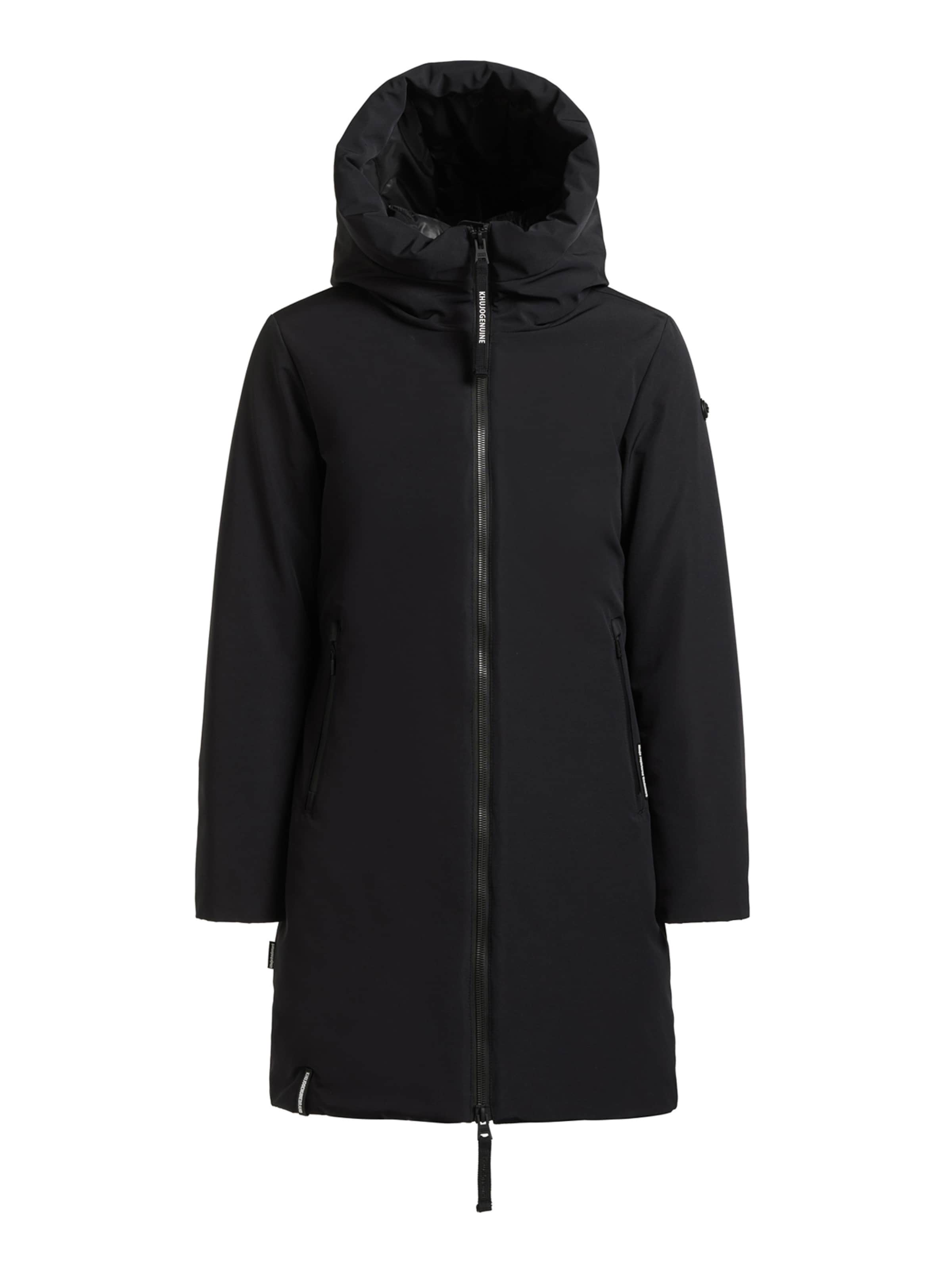 khujo Winter coat 'Zola' in Black: front