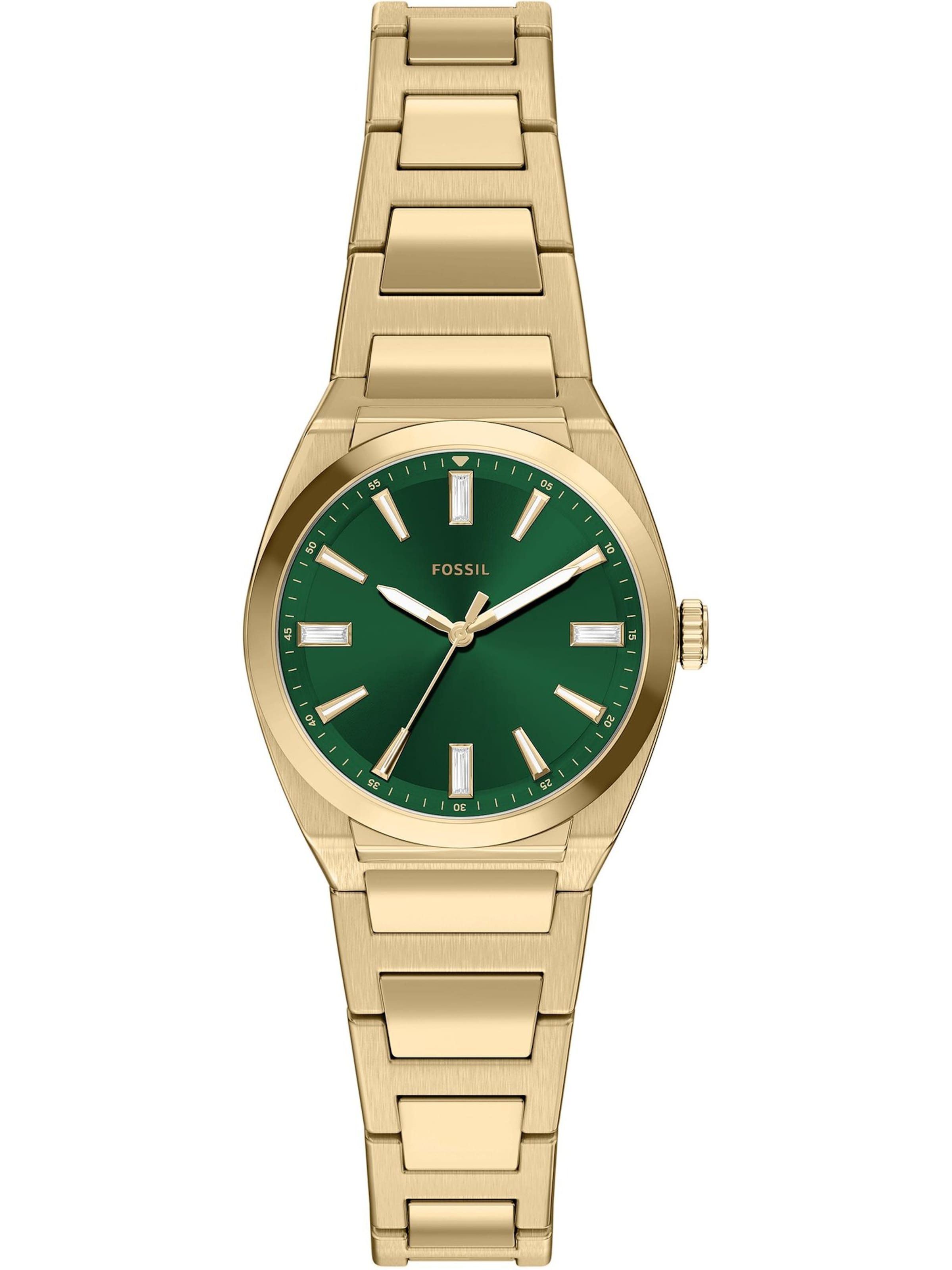 FOSSIL Uhr 'EVERETT' in Gold: Vorderseite