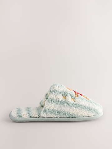 Next Pantoffeln in Blau