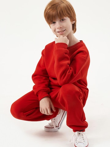 LOUIS LECLER Joggingpak 'Leo' in Rood