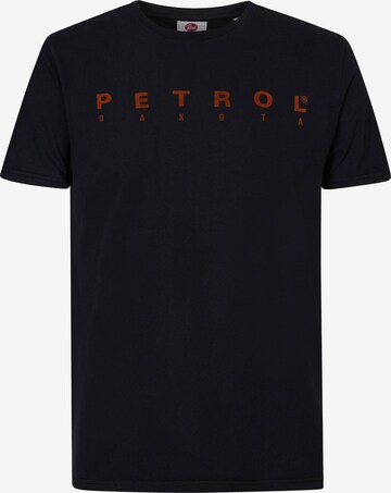 T-Shirt Petrol Industries en bleu : devant