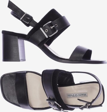 Marc O'Polo Sandals & High-Heeled Sandals in 40,5 in Black: front