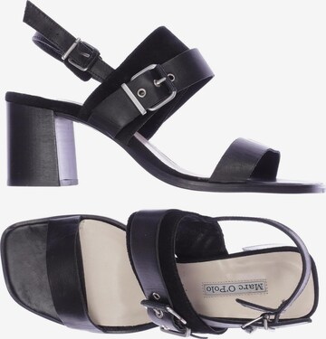 Marc O'Polo Sandalen 40,5 in Schwarz: predná strana