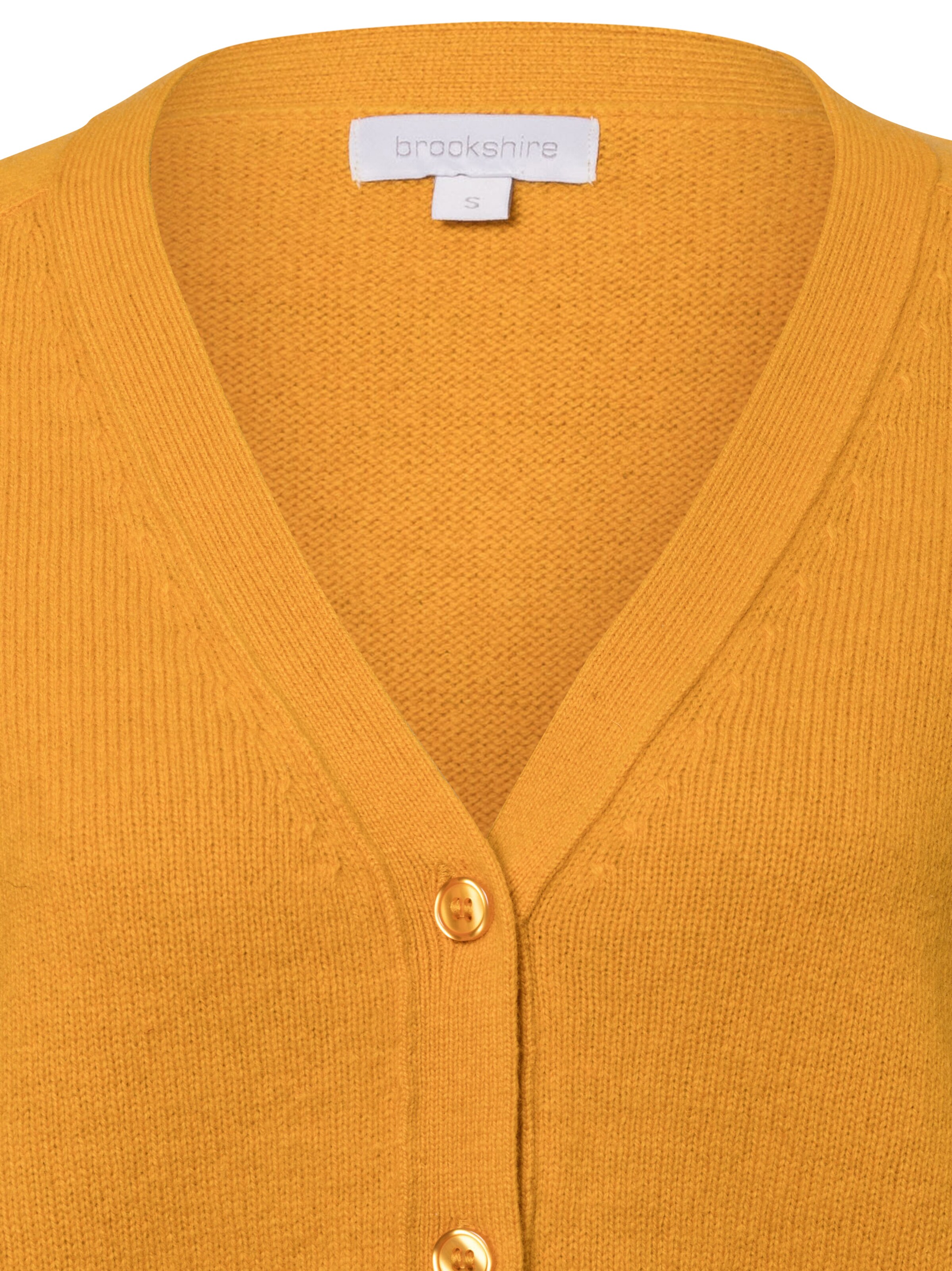 Brookshire Strickjacke in Gelb