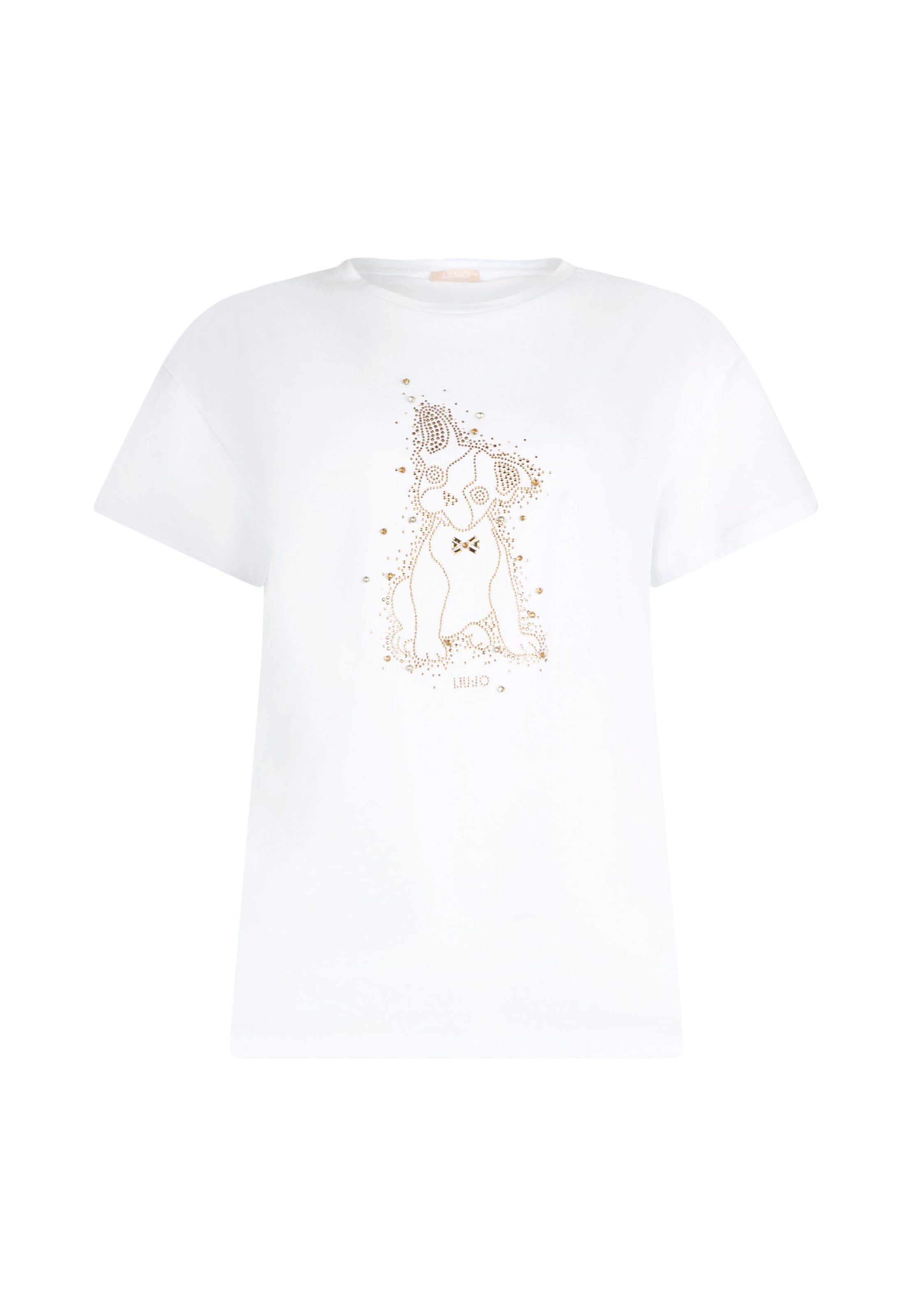 Tricou de la Liu Jo pe alb: față