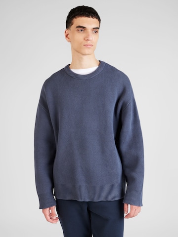 WEEKDAY Sweater 'Cypher' in Blue: front