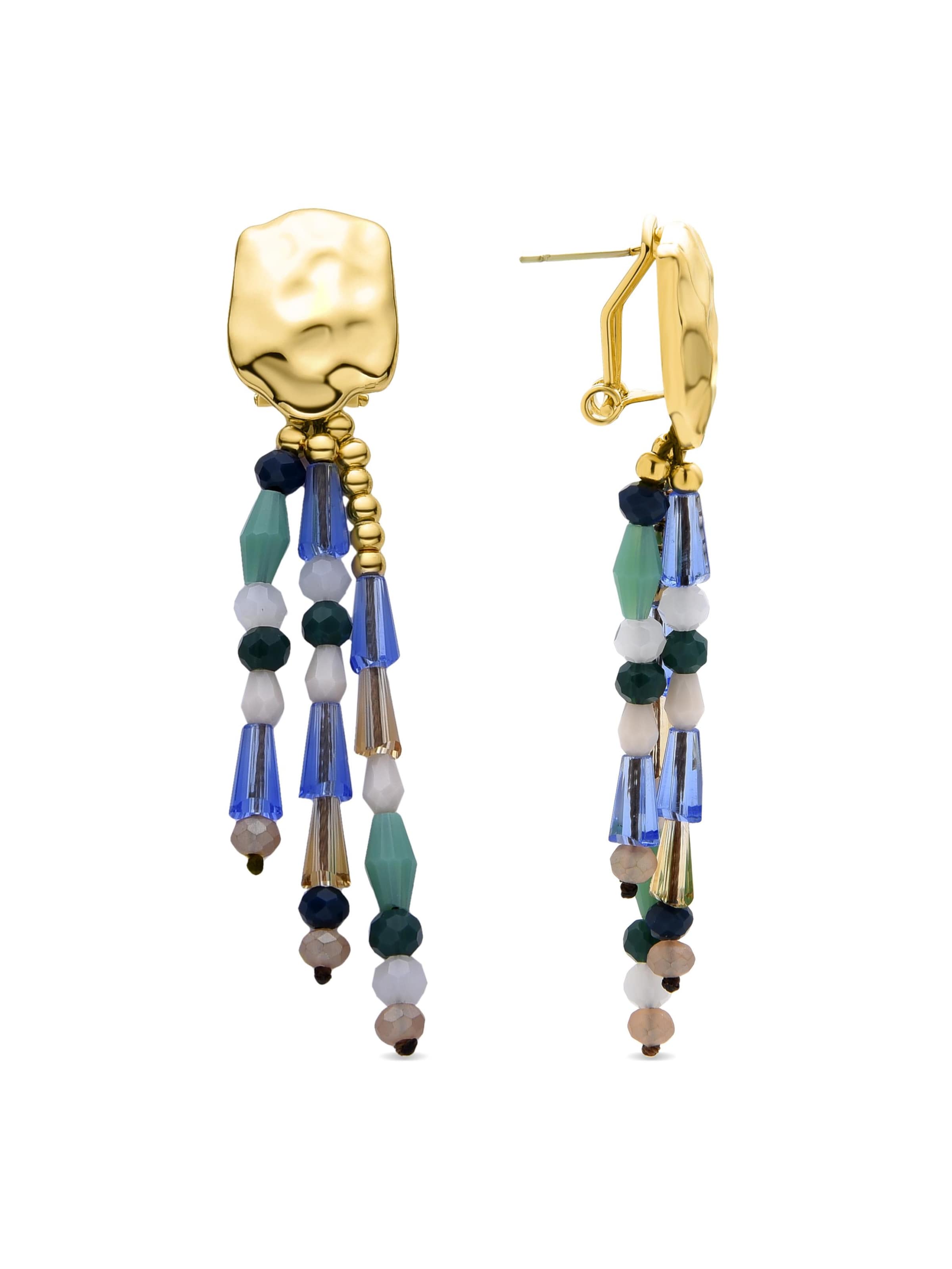 Luxenter Earrings 'Eutha' in Mixed colors: front