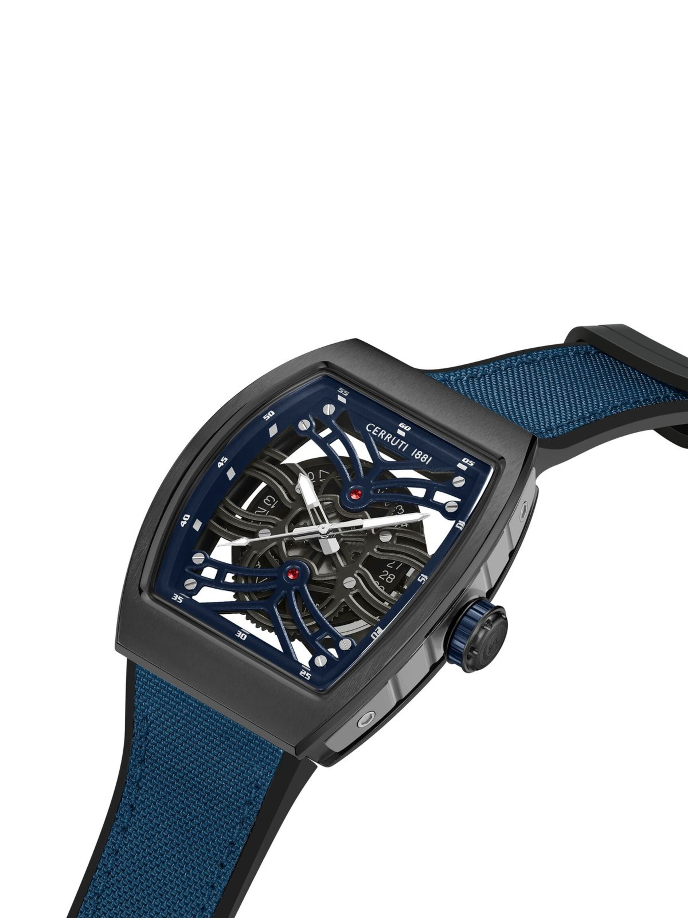 CERRUTI 1881 Analog watch 'Date watch Calliano' in Blue